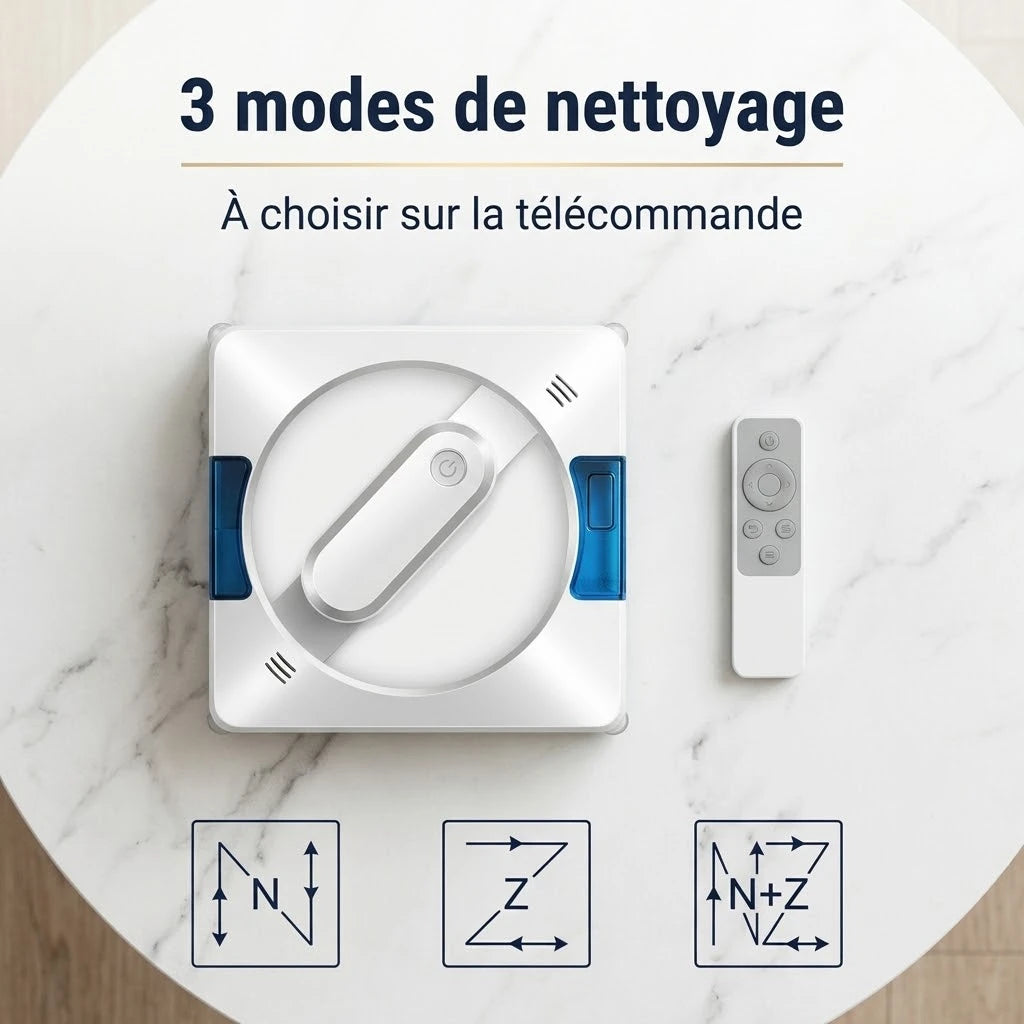 Vitreau Duo – 3 modes de nettoyage