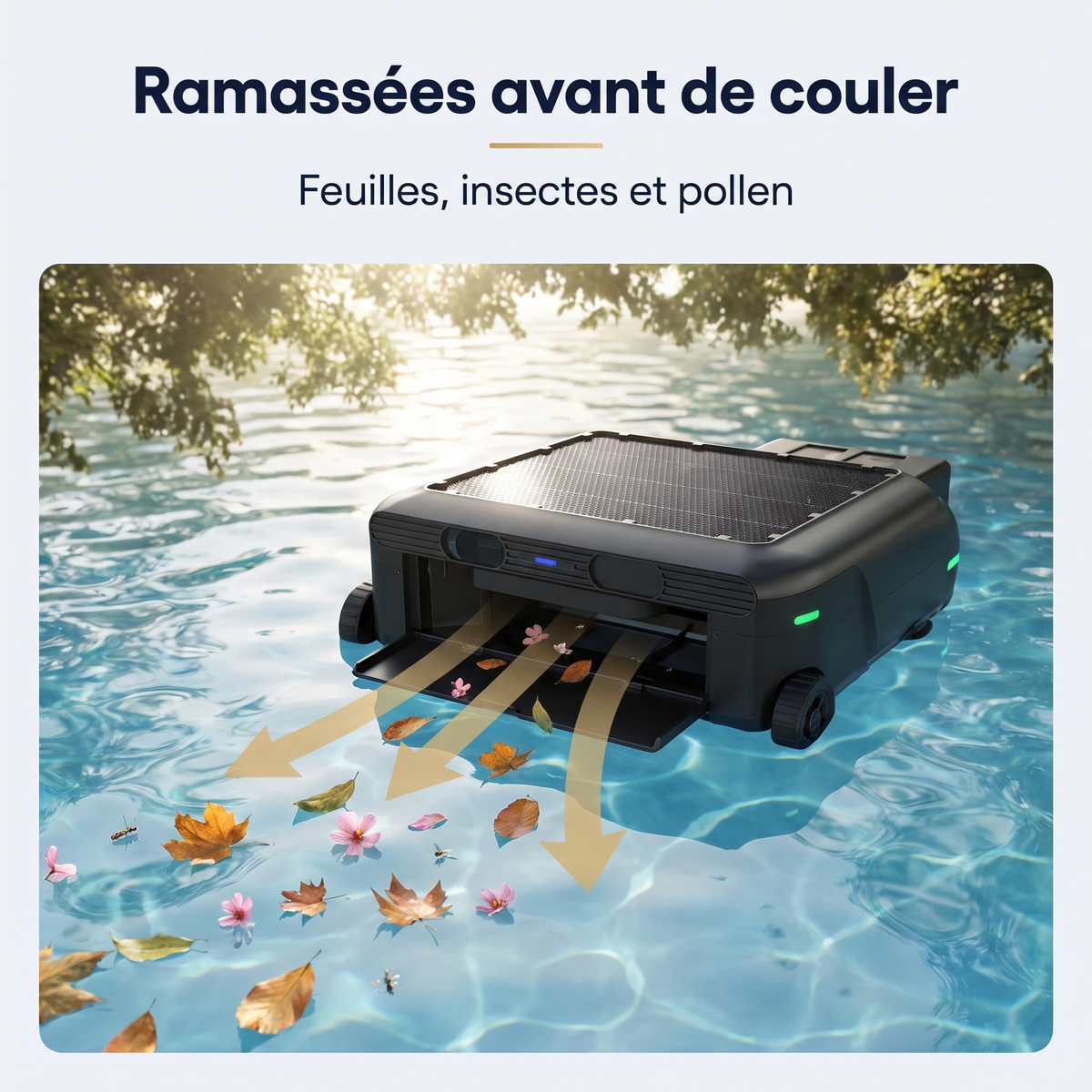 Vitreau Écume – Ramassées avant de couler