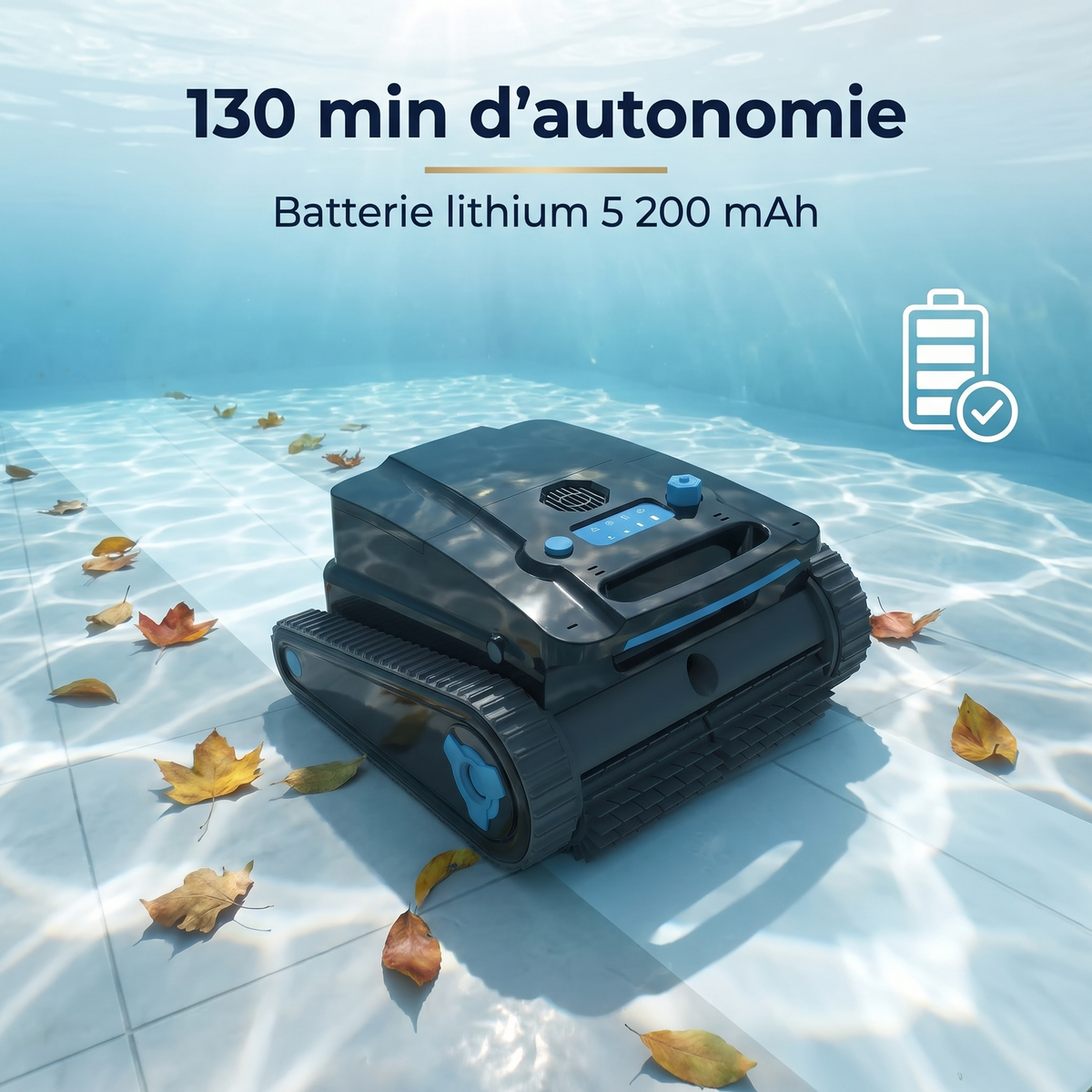 Vitreau Marée – 130 min d'autonomie