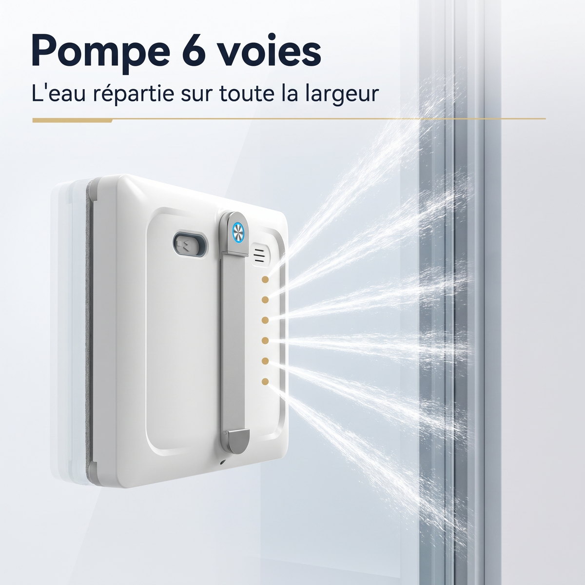 Vitreau Pro – Pompe 6 voies