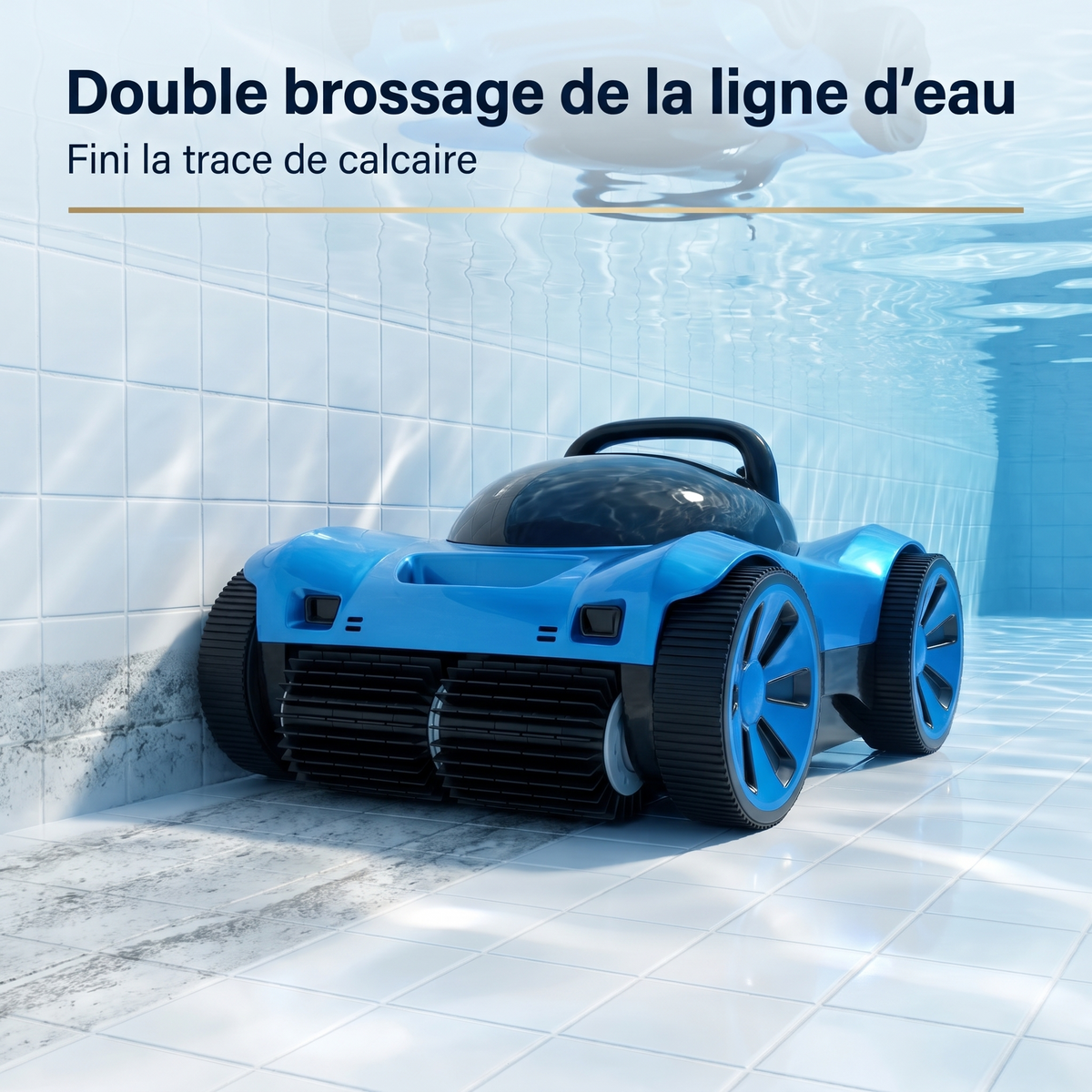 Vitreau Abysse – Double brossage de la ligne d'eau