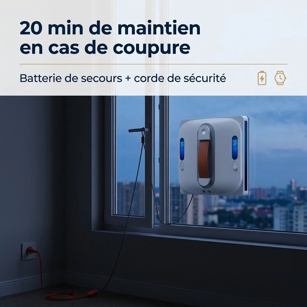 Vitreau Brume – 20 min de maintien en cas de coupure