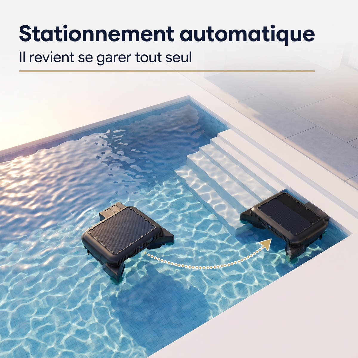 Vitreau Écume – Stationnement automatique