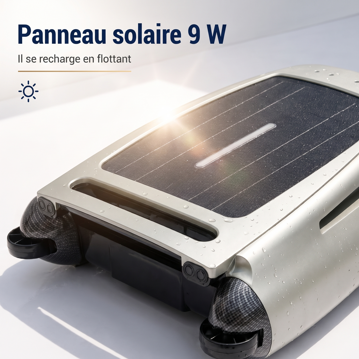 Vitreau Écume Max – Panneau solaire 9 W