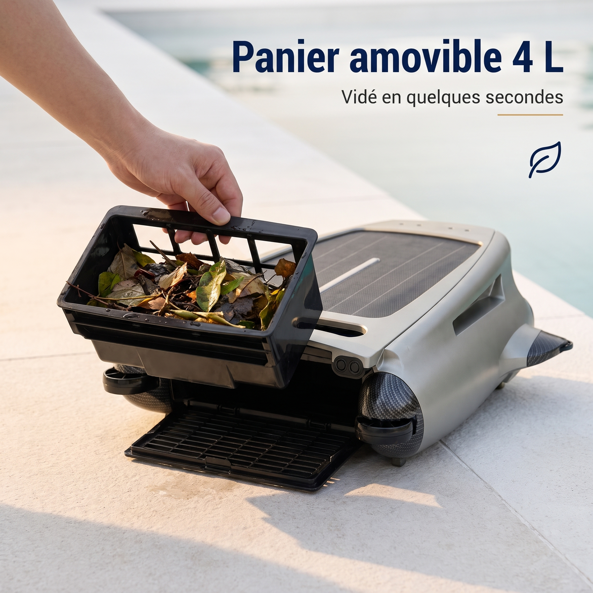 Vitreau Écume Max – Panier amovible 4 L