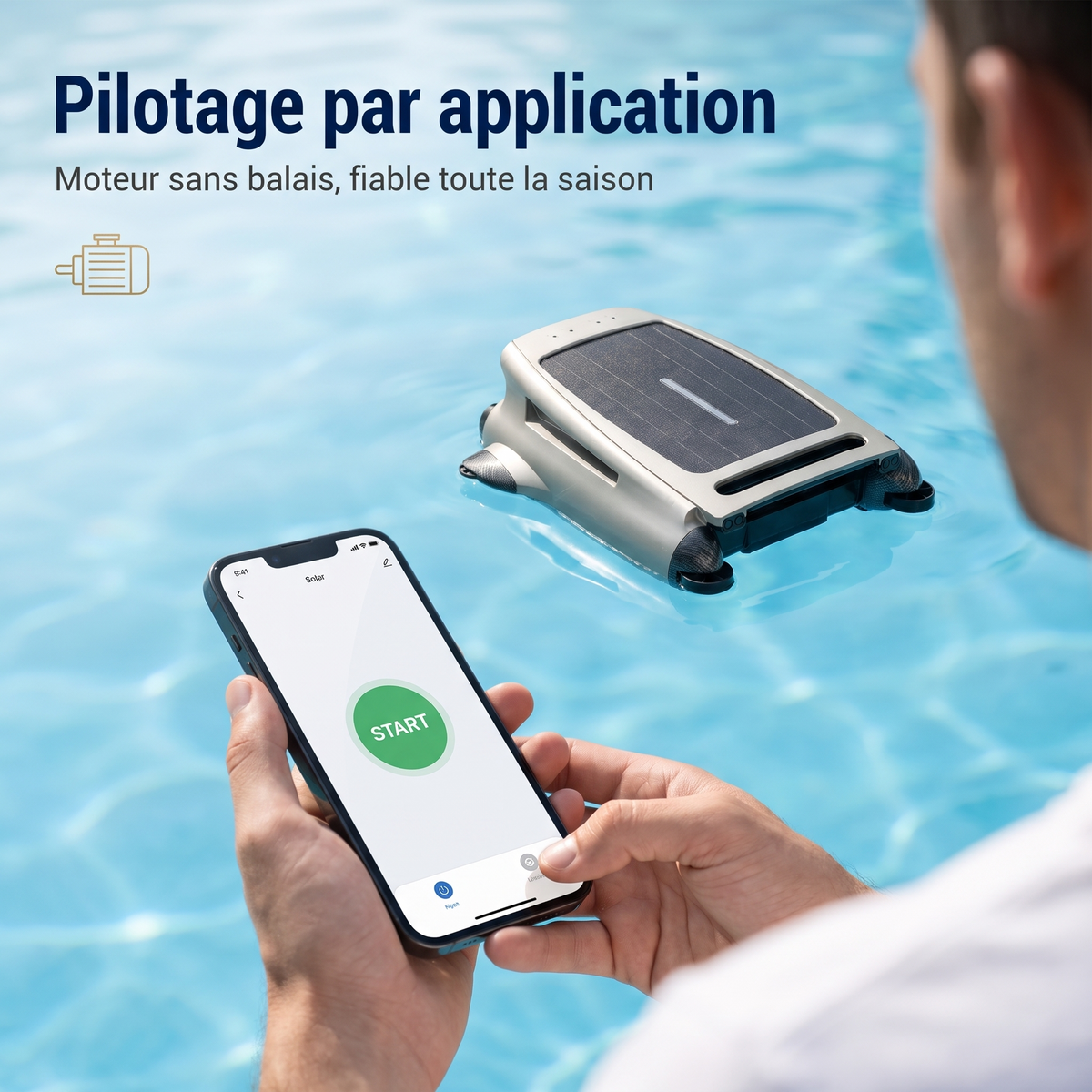 Vitreau Écume Max – Pilotage par application