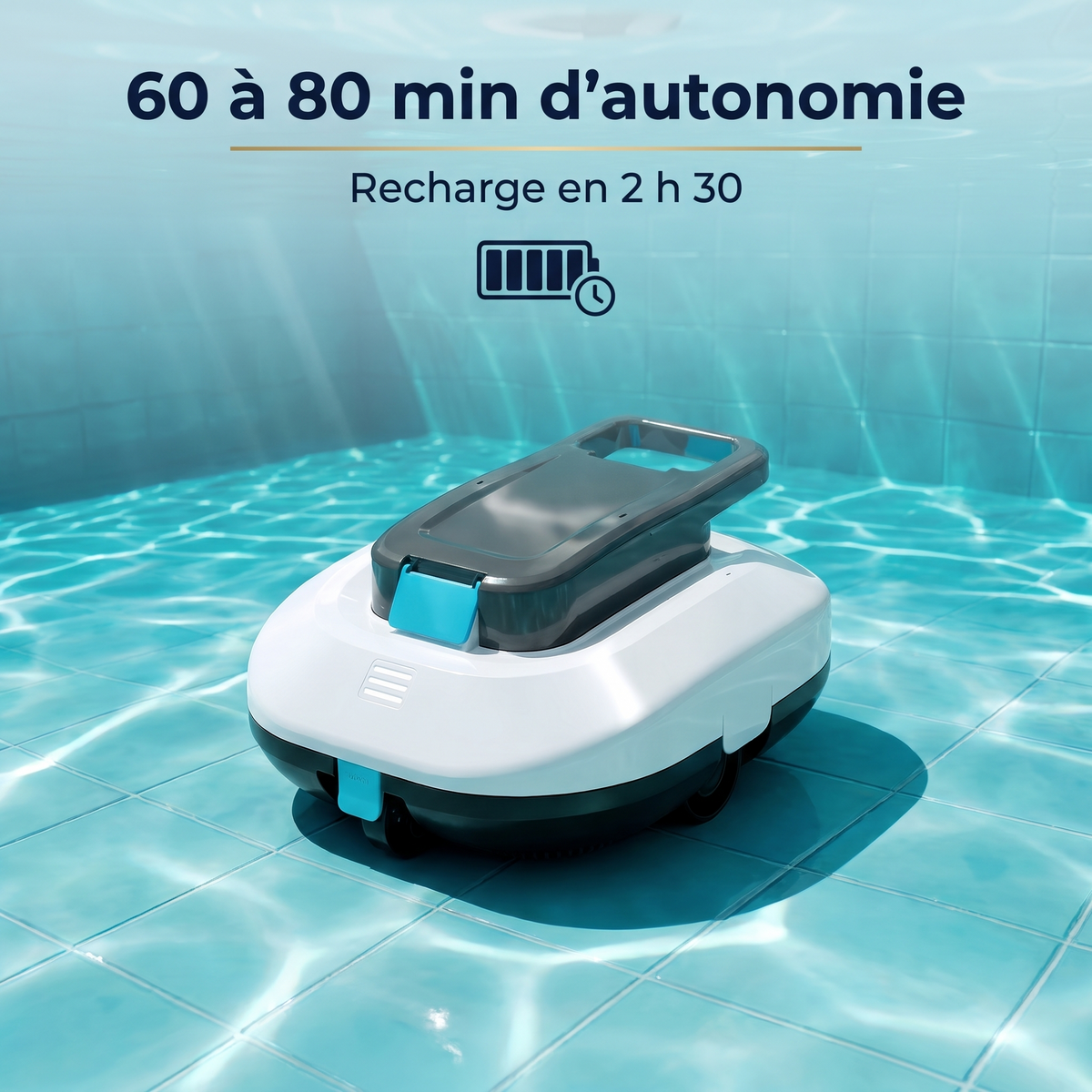 Vitreau Ondine – 60 à 80 min d'autonomie